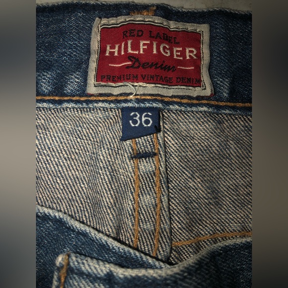 Tommy Hilfiger Red Label Premium Vintage Denim Jeans - Picture 8 of 9